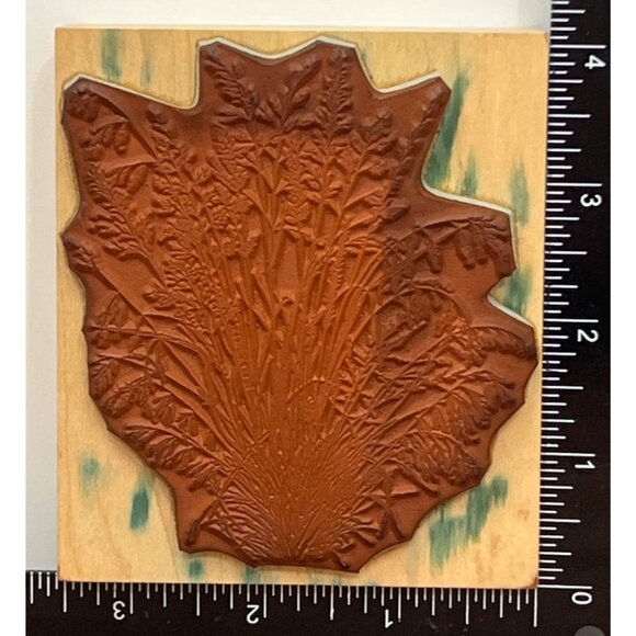 1997 PENNY BLACK 122K GROWING WILD WOOD MOUNTED RUBBER STAMP - Picture 3 of 5